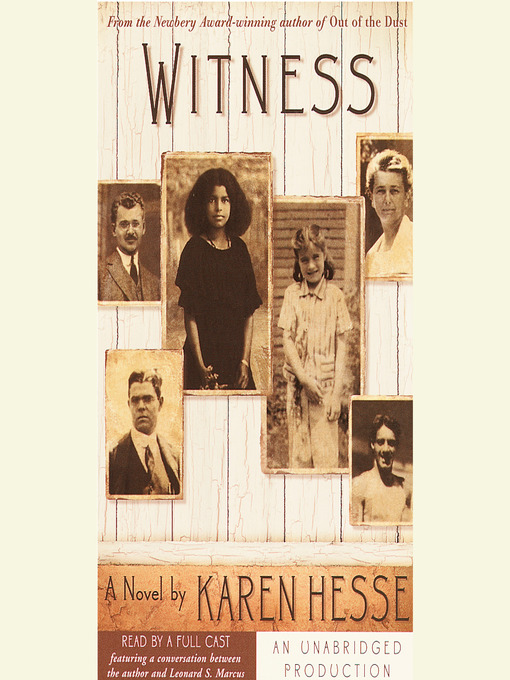 Title details for Witness by Karen Hesse - Available